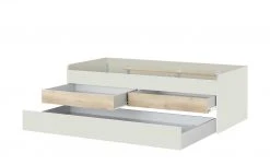 Duobett mit Stauraum Grow Up | Sandgrau / Risseiche (Nachbildung) 120 cm -Kindermöbel Verkaufsladen 12114856 11 202003122234