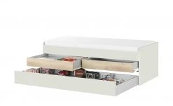 Duobett mit Stauraum Grow Up | Sandgrau / Risseiche (Nachbildung) 120 cm -Kindermöbel Verkaufsladen 12114856 2 202003122234