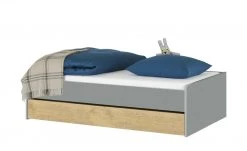 Duobett Grow Up | Grau / Wildeiche (Nachbildung) 90 cm