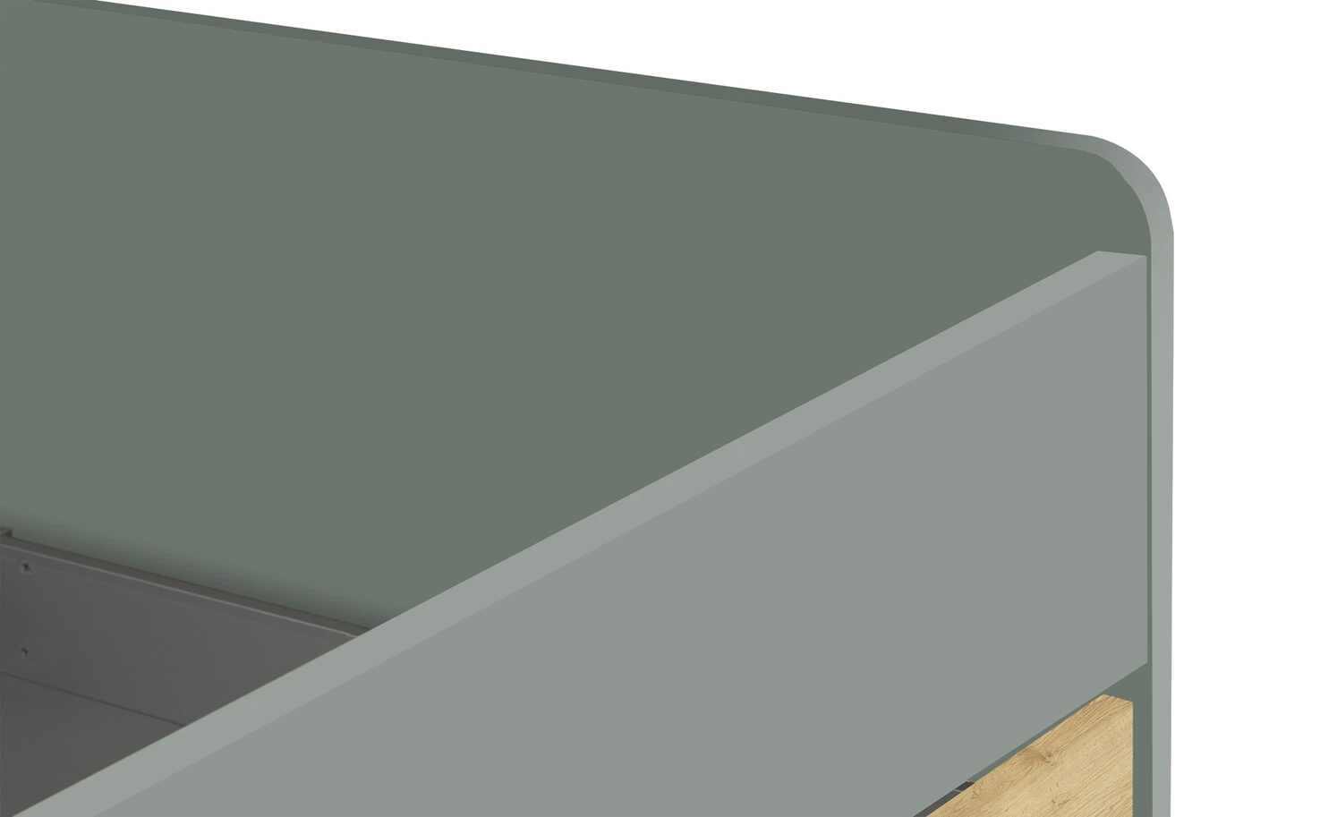 Duobett Grow Up | Grau / Wildeiche (Nachbildung) 90 cm 4 Duobett Grow Up | Grau / Wildeiche (Nachbildung) 90 cm – Bild 2