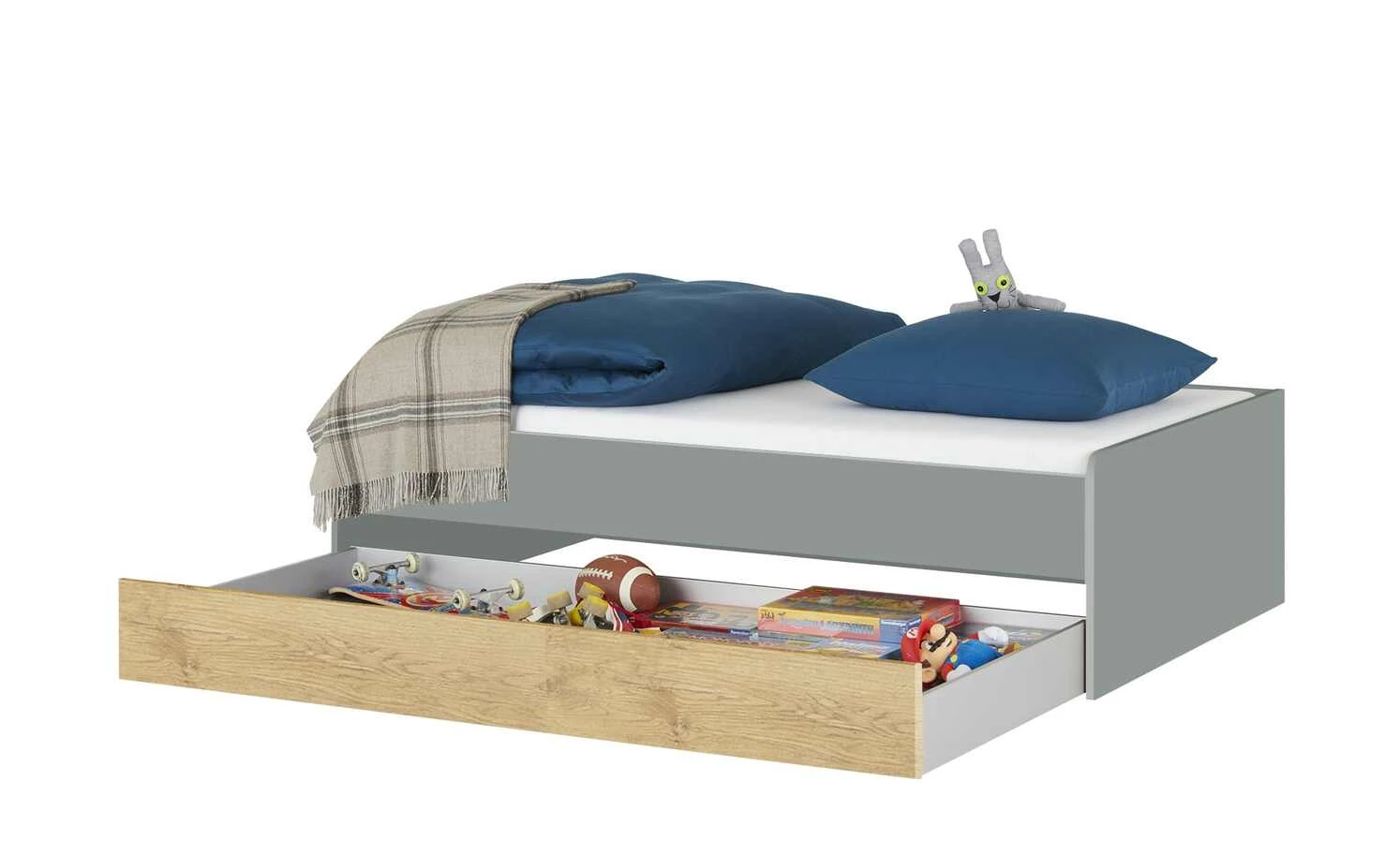 Duobett Grow Up | Grau / Wildeiche (Nachbildung) 90 cm 10 Duobett Grow Up | Grau / Wildeiche (Nachbildung) 90 cm – Bild 8