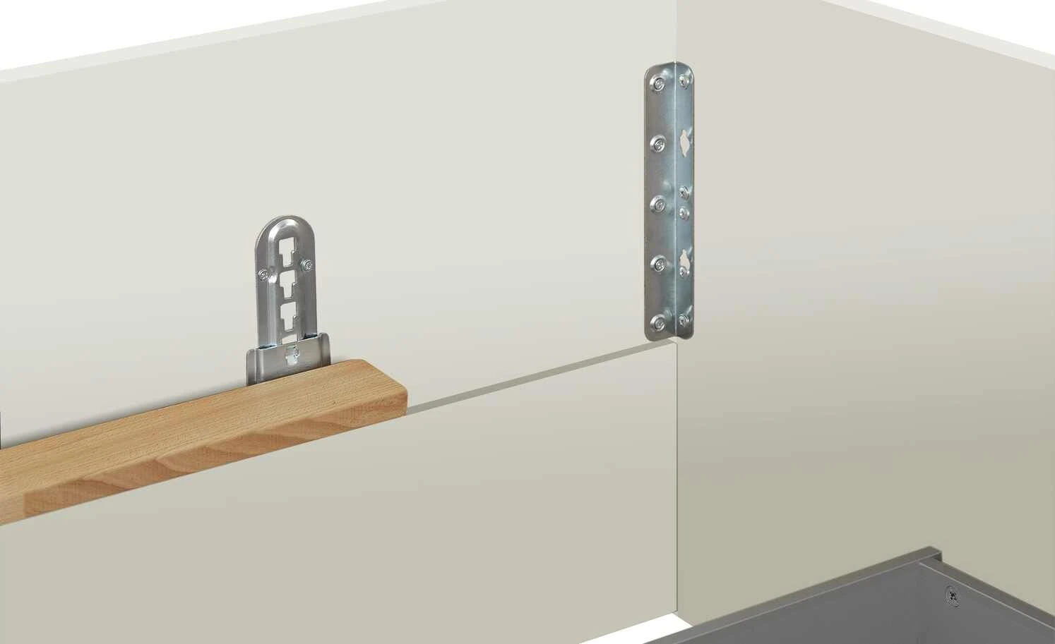 Duobett Grow Up | Sandgrau / Livorno Buche (Nachbildung) 90 cm 5 Duobett Grow Up | Sandgrau / Livorno Buche (Nachbildung) 90 cm – Bild 3