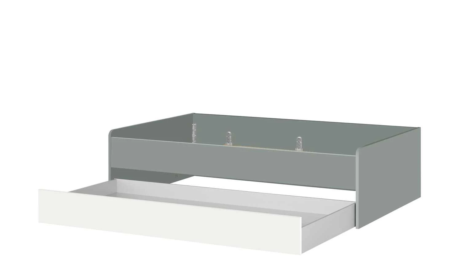Duobett Grow Up | Grau / Weiß 90 cm 4 Duobett Grow Up | Grau / Weiß 90 cm – Bild 2