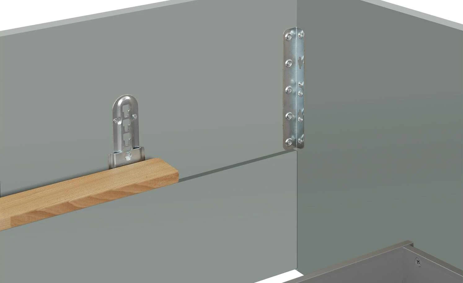 Duobett Grow Up | Grau / Weiß 90 cm 6 Duobett Grow Up | Grau / Weiß 90 cm – Bild 4