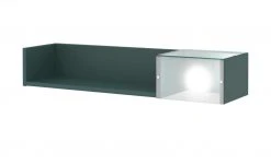 Wandregal Holly | Petrol Leuchtkubus rechts