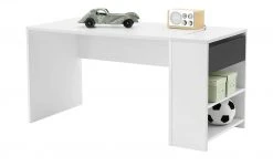 Schreibtisch-Anbauregal Holly | Weiß / Weiß / Anthrazit -Kindermöbel Verkaufsladen 12115223 5 202106092233