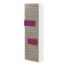 Stauraumelement 1-türig Holly | Weiß / Driftwood (Nachbildung) / Fuchsia 179,6|cm 1 Stauraumelement 1-türig Holly | Weiß / Driftwood (Nachbildung) / Fuchsia 179,6|cm -Kindermöbel Verkaufsladen 12115235 1 202106092233