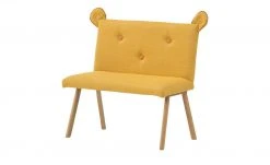 Kinder-Sitzbank mit Ohren Huschel | Curry (Gelb) -Kindermöbel Verkaufsladen 12116253 7 202104262234