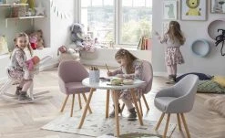 Kinder-Polstersessel Purzel | Altrosa