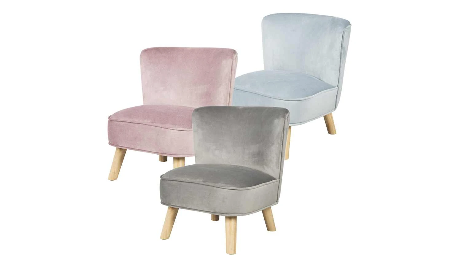 Roba Kindersessel Lil Sofa | Rosa / Mauve 4 Roba Kindersessel Lil Sofa | Rosa / Mauve – Bild 2