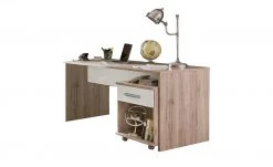 Schreibtisch Joker | San Remo Eiche (Nachbildung) / Weiß ohne Schubkasten 11 Schreibtisch Joker | San Remo Eiche (Nachbildung) / Weiß ohne Schubkasten -Kindermöbel Verkaufsladen 12116435 5 202109201234