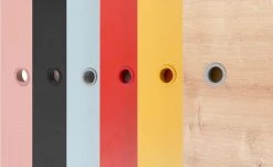 VOX Kleiderschrank Concept | Weiß / Graphitgrau / Grau / Saffron (Gelb) 103,2|cm -Kindermöbel Verkaufsladen 12116784 2 202109222242