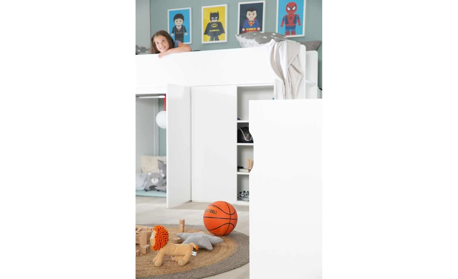 Roba Hochbett mit Stauraum Flo | 150,6|cm 9 Roba Hochbett mit Stauraum Flo | 150,6|cm – Bild 7