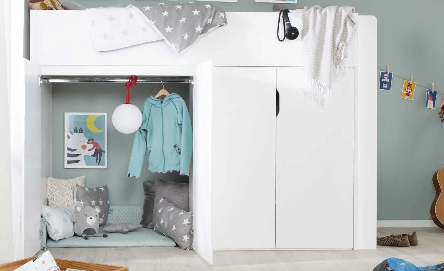 Roba Hochbett mit Stauraum Flo | 150,6|cm 6 Roba Hochbett mit Stauraum Flo | 150,6|cm – Bild 4