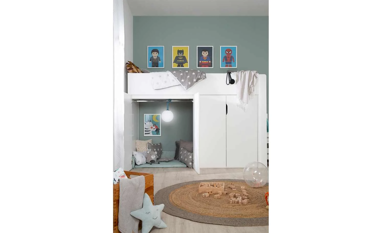 Roba Hochbett mit Stauraum Flo | 150,6|cm 4 Roba Hochbett mit Stauraum Flo | 150,6|cm – Bild 2