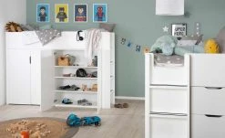 Roba Hochbett mit Stauraum Flo | 150,6|cm