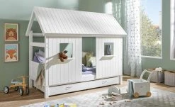FLEXA Kojenbett mit Dachaufbau Hygge -Kindermöbel Verkaufsladen 12118458 17 202203082232