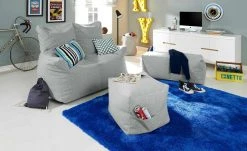 Sitzsack-Sofa Fiete | Grau