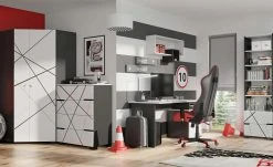 Regal X Dark | Hellgrau / Anthrazit 55|cm