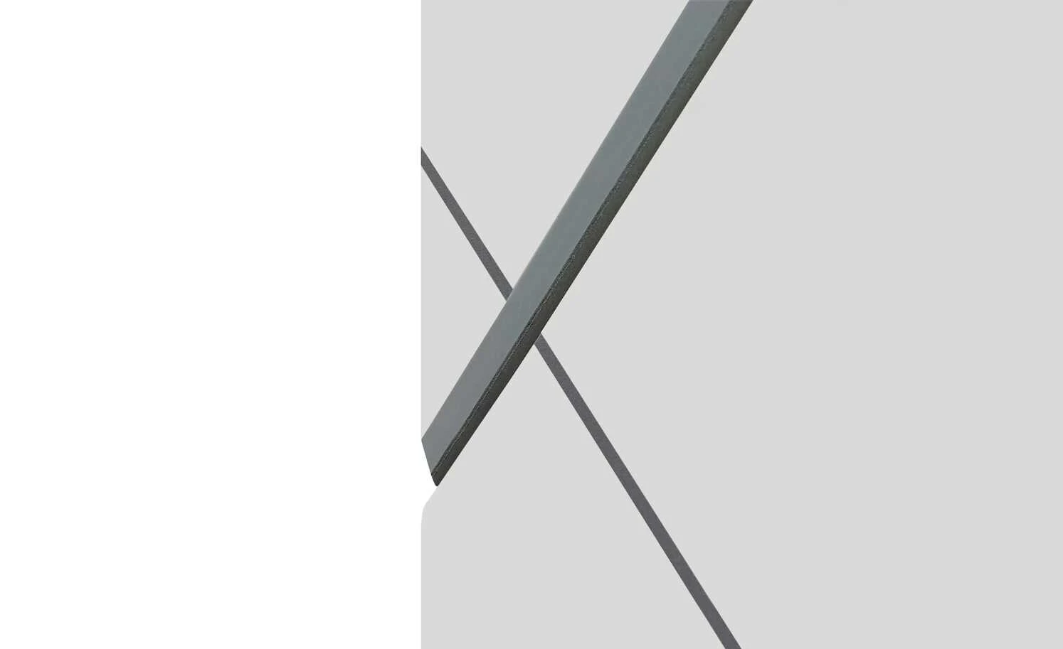 Regal X Dark | Hellgrau / Anthrazit 55|cm 10 Regal X Dark | Hellgrau / Anthrazit 55|cm – Bild 8