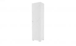 Drehtürenschrank X White | Weiß rechts, rechts