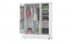 Drehtürenschrank Royal White | 156|cm -Kindermöbel Verkaufsladen 12119155 4 202208241236