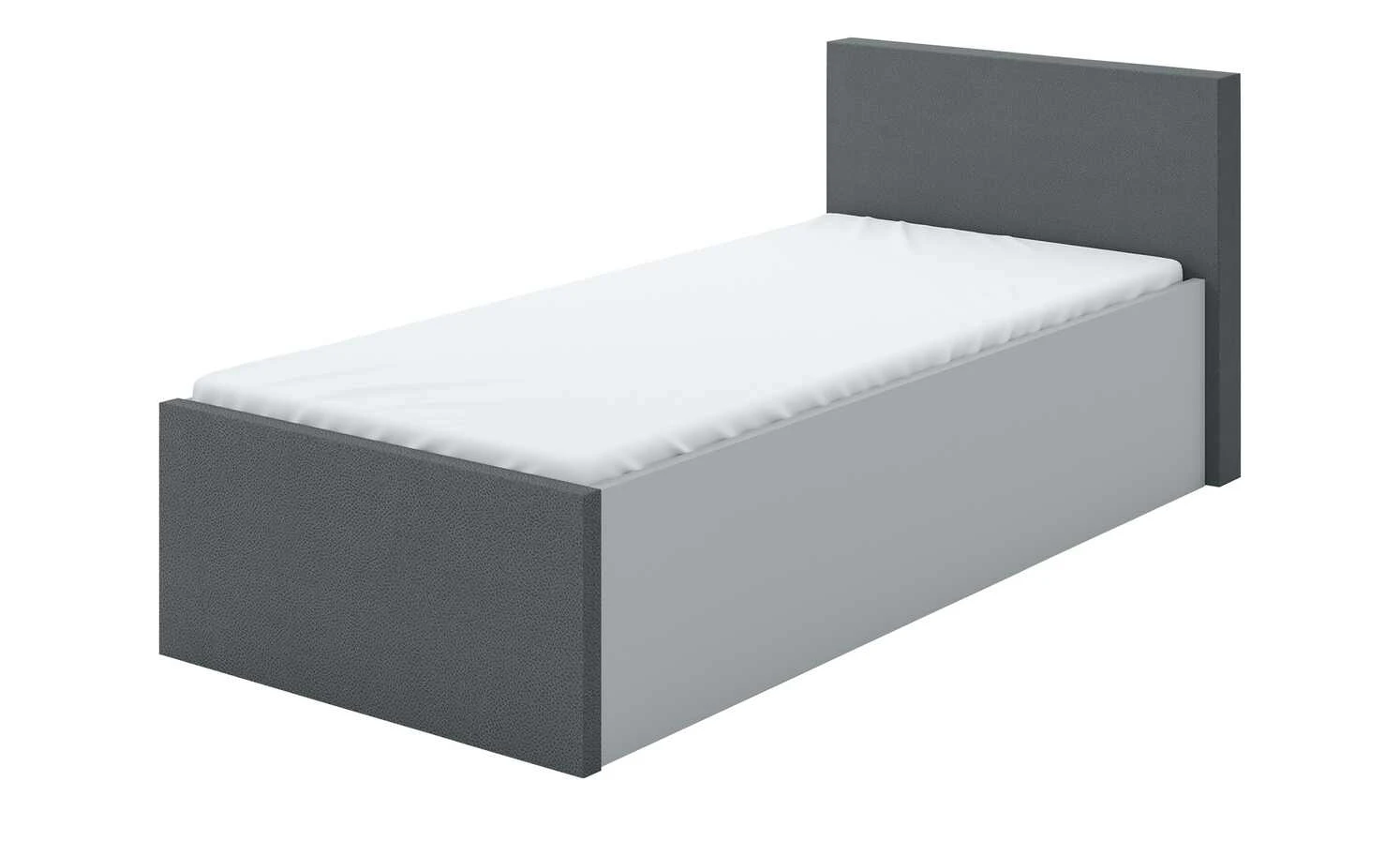 Bett Wake Up Plus | Grau / Anthrazit 90 cm 3 Bett Wake Up Plus | Grau / Anthrazit 90 cm