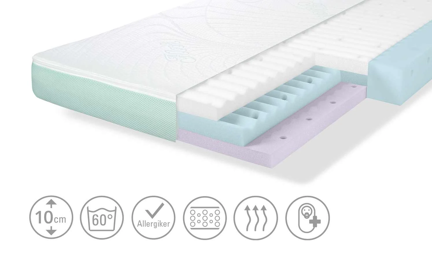 Alvi Kindermatratze STAR | 140|cm 5 Alvi Kindermatratze STAR | 140|cm – Bild 3