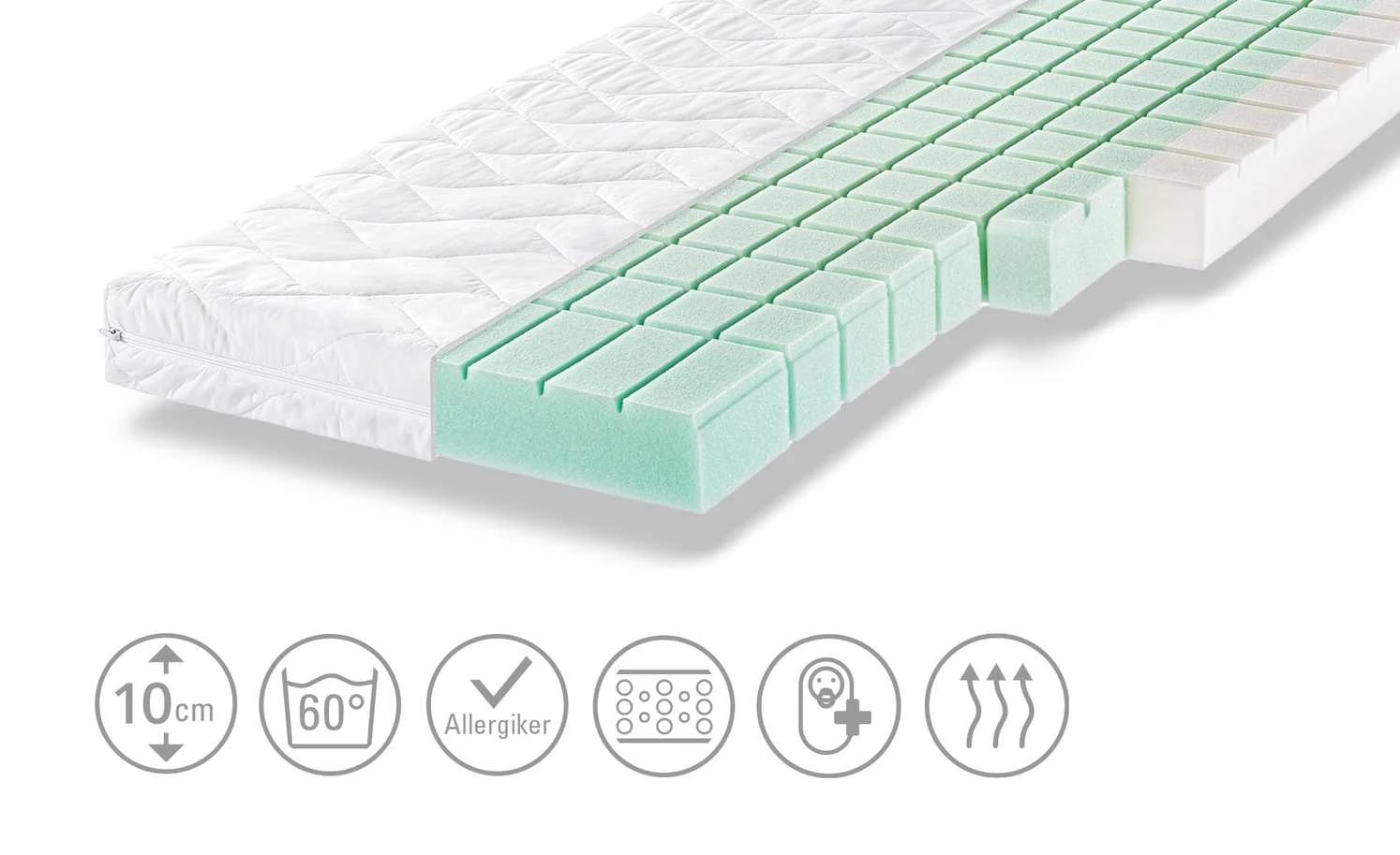 Zöllner Kinderbettmatratze Dream | 120|cm 5 Zöllner Kinderbettmatratze Dream | 120|cm – Bild 3