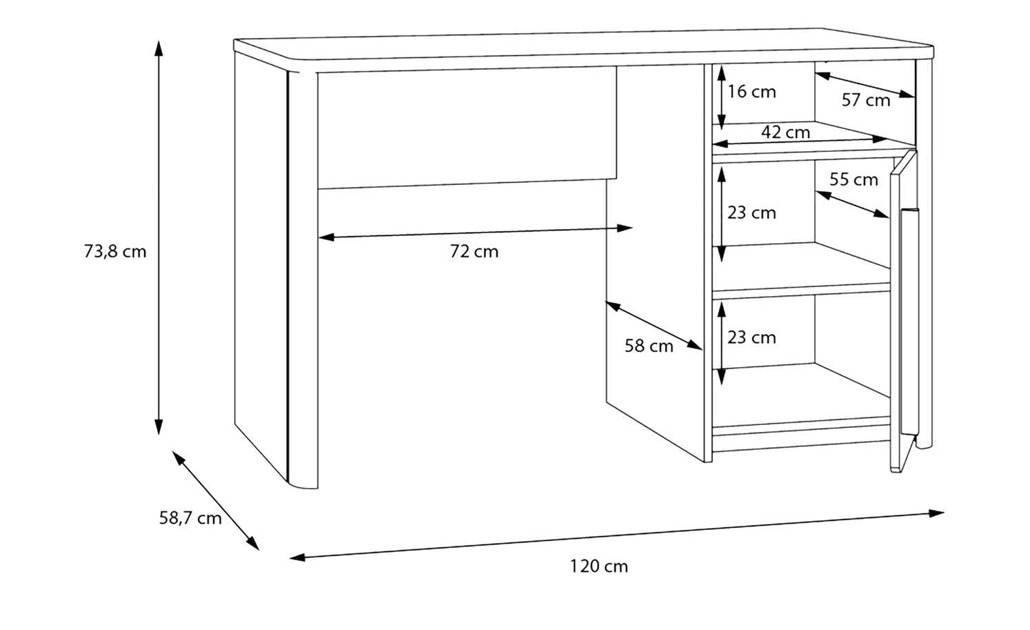 Schreibtisch Surfinio 11 Schreibtisch Surfinio – Bild 9