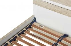 Futonbett Caja | Eiche San Remo (Nachbildung) / Alpinweiß 90x200 cm -Kindermöbel Verkaufsladen 342245402 1 201811271524