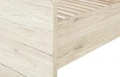 Futonbett Caja | Eiche San Remo (Nachbildung) / Alpinweiß 90x200 cm -Kindermöbel Verkaufsladen 342245402 3 201811271524